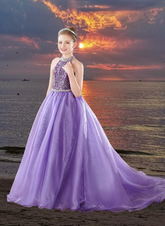 Tahiti Girls Pageant Dress | Alessia Gown | Brydealo Couture
